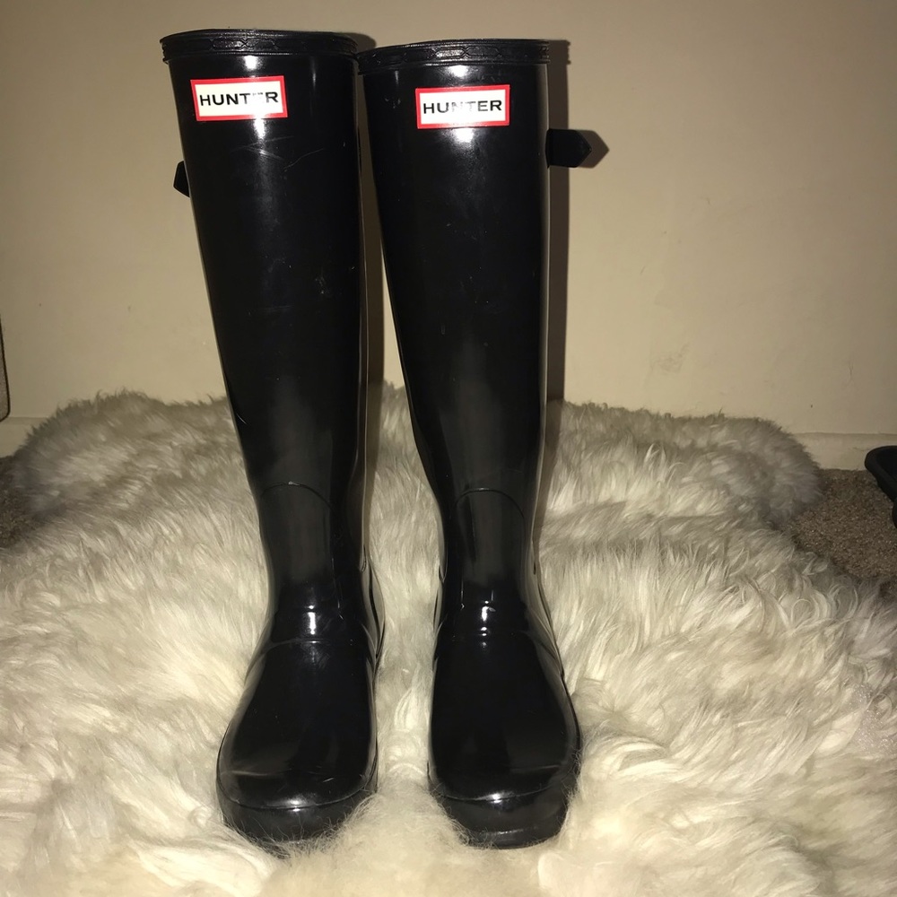 Hunter Wellington’s rain boots